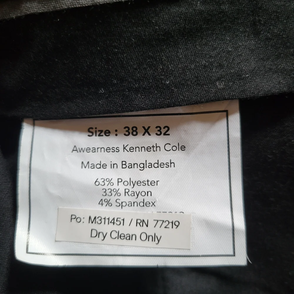 Kenneth Cole Patterned Trousers - Picture 3 of 6